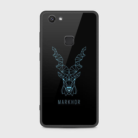 Vivo V7 Plus Cover - Markhor Series - HQ Ultra Shine Premium Infinity Glass Soft Silicon Borders Case