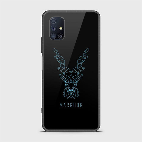 Samsung Galaxy M51 Cover - Markhor Series - HQ Ultra Shine Premium Infinity Glass Soft Silicon Borders Case