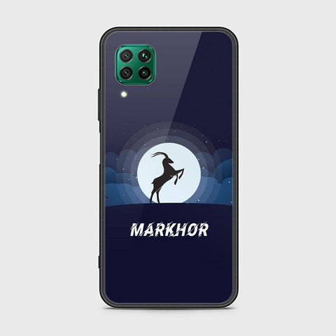 Huawei Nova 7i Cover - Markhor Series - HQ Ultra Shine Premium Infinity Glass Soft Silicon Borders Case