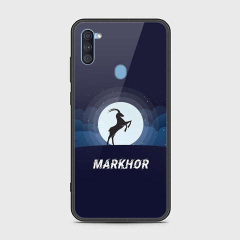 Samsung Galaxy A11 Cover - Markhor Series - HQ Ultra Shine Premium Infinity Glass Soft Silicon Borders Case