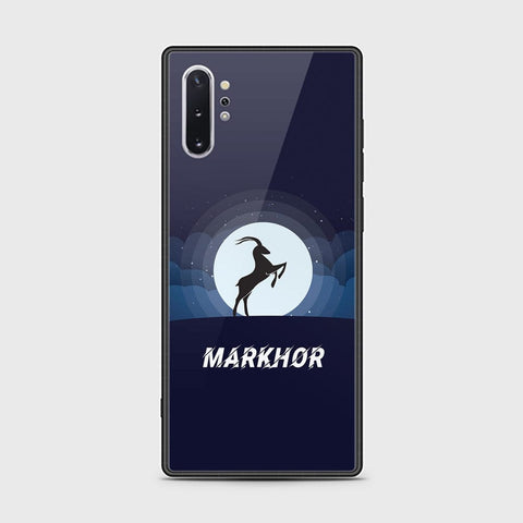 Samsung Galaxy Note 10 Plus Cover - Markhor Series - HQ Ultra Shine Premium Infinity Glass Soft Silicon Borders Case