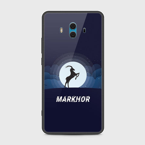 Huawei Mate 10 Cover - Markhor Series - HQ Ultra Shine Premium Infinity Glass Soft Silicon Borders Case