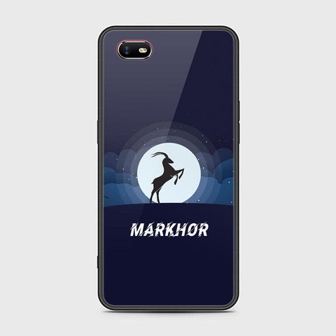 Oppo A1k Cover - Markhor Series - HQ Ultra Shine Premium Infinity Glass Soft Silicon Borders Case