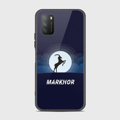 Xiaomi Poco M3 Cover - Markhor Series - HQ Ultra Shine Premium Infinity Glass Soft Silicon Borders Case