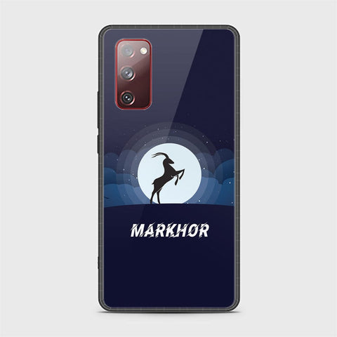 Samsung Galaxy S20 FE Cover - Markhor Series - HQ Ultra Shine Premium Infinity Glass Soft Silicon Borders Case