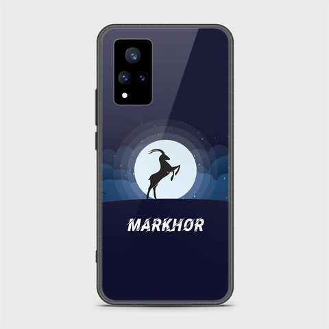 Vivo V21 Cover - Markhor Series - HQ Ultra Shine Premium Infinity Glass Soft Silicon Borders Case