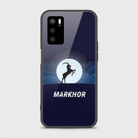 Oppo A16s Cover - Markhor Series - HQ Ultra Shine Premium Infinity Glass Soft Silicon Borders Case