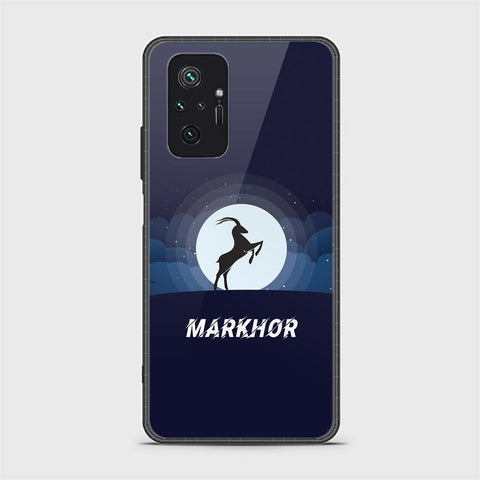 Xiaomi Redmi Note 10 Pro Max Cover - Markhor Series - HQ Ultra Shine Premium Infinity Glass Soft Silicon Borders Case