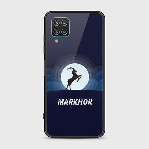 Samsung Galaxy A12 Nacho Cover - Markhor Series - HQ Ultra Shine Premium Infinity Glass Soft Silicon Borders Case