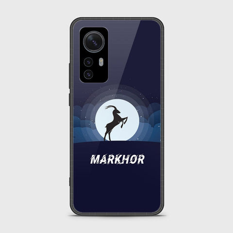 Xiaomi 12x Cover - Markhor Series - HQ Ultra Shine Premium Infinity Glass Soft Silicon Borders Case