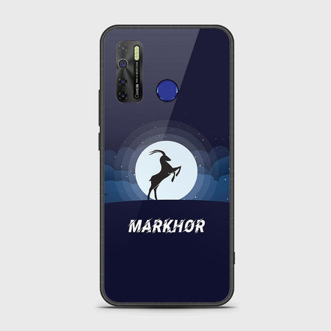 Infinix Hot 9 Pro Cover - Markhor Series - HQ Ultra Shine Premium Infinity Glass Soft Silicon Borders Case