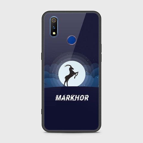 Realme 3 Cover - Markhor Series - HQ Ultra Shine Premium Infinity Glass Soft Silicon Borders Case