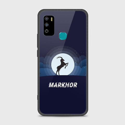 Infinix Hot 9 Play Cover - Markhor Series - HQ Ultra Shine Premium Infinity Glass Soft Silicon Borders Case