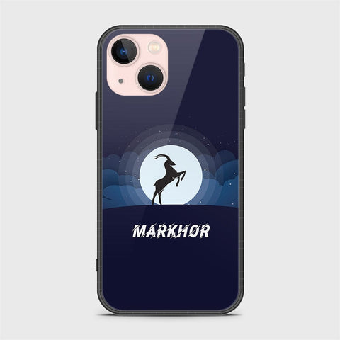 iPhone 14 Plus Cover - Markhor Series - HQ Ultra Shine Premium Infinity Glass Soft Silicon Borders Case