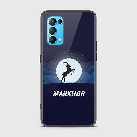 Oppo Reno 5 5G Cover - Markhor Series - HQ Ultra Shine Premium Infinity Glass Soft Silicon Borders Case