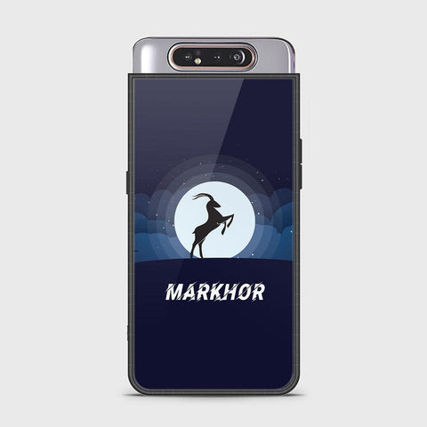 Samsung Galaxy A80 Cover - Markhor Series - HQ Ultra Shine Premium Infinity Glass Soft Silicon Borders Case