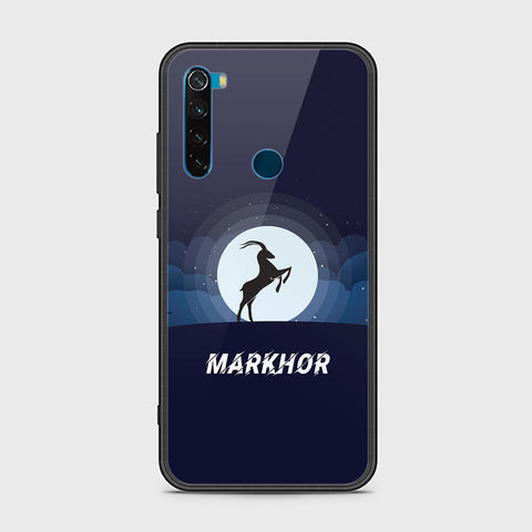 Xiaomi Redmi Note 8 Cover - Markhor Series - HQ Ultra Shine Premium Infinity Glass Soft Silicon Borders Case