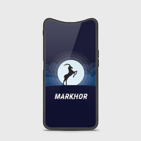 Oppo Find X Cover - Markhor Series - HQ Ultra Shine Premium Infinity Glass Soft Silicon Borders Case