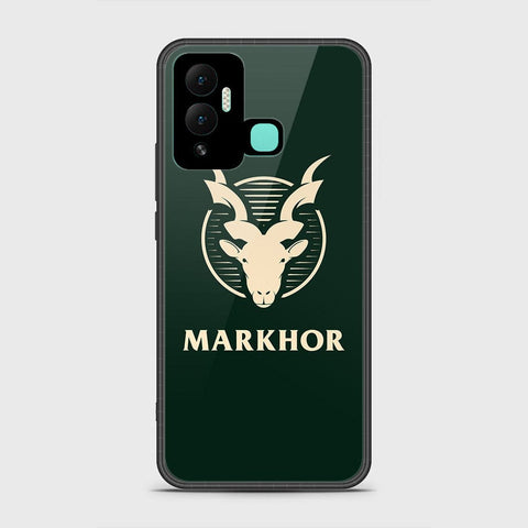 Infinix Hot 12i Cover - Markhor Series - HQ Ultra Shine Premium Infinity Glass Soft Silicon Borders Case