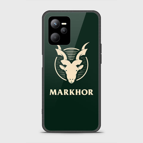 Realme Narzo 50A Prime Cover - Markhor Series - HQ Ultra Shine Premium Infinity Glass Soft Silicon Borders Case