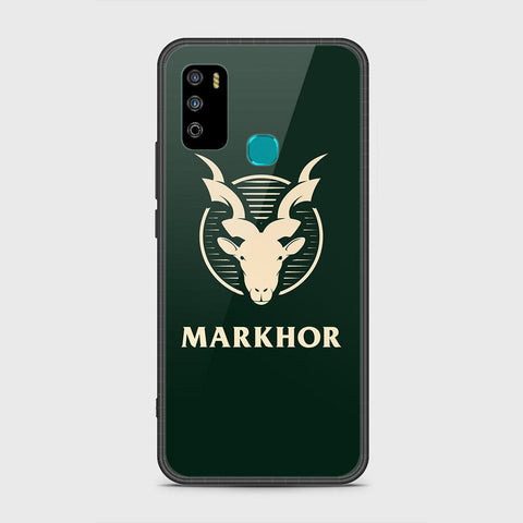 Infinix Hot 9 Play Cover - Markhor Series - HQ Ultra Shine Premium Infinity Glass Soft Silicon Borders Case