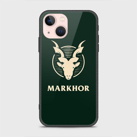 iPhone 14 Plus Cover - Markhor Series - HQ Ultra Shine Premium Infinity Glass Soft Silicon Borders Case