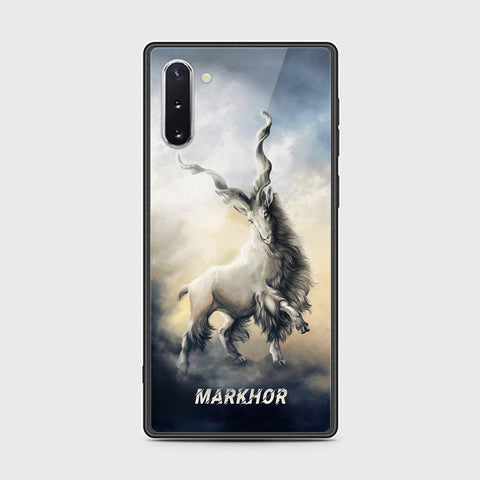 Samsung Galaxy Note 10 Cover - Markhor Series - HQ Ultra Shine Premium Infinity Glass Soft Silicon Borders Case