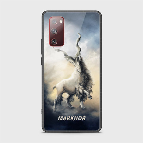 Samsung Galaxy S20 FE Cover - Markhor Series - HQ Ultra Shine Premium Infinity Glass Soft Silicon Borders Case