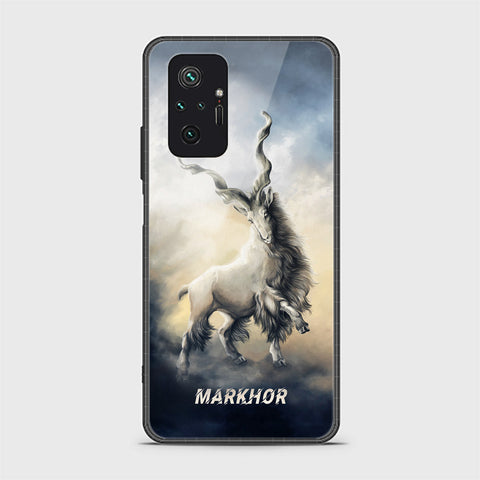 Xiaomi Redmi Note 10 Pro Max Cover - Markhor Series - HQ Ultra Shine Premium Infinity Glass Soft Silicon Borders Case