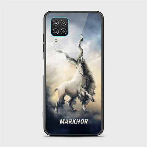 Samsung Galaxy A12 Nacho Cover - Markhor Series - HQ Ultra Shine Premium Infinity Glass Soft Silicon Borders Case