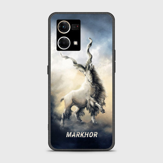 Oppo F21 Pro 4G Cover - Markhor Series - D234 - HQ Ultra Shine Premium Infinity Glass Soft Silicon Borders Case  b53 ( Fast Delivery )