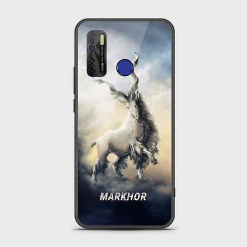 Infinix Hot 9 Pro Cover - Markhor Series - HQ Ultra Shine Premium Infinity Glass Soft Silicon Borders Case