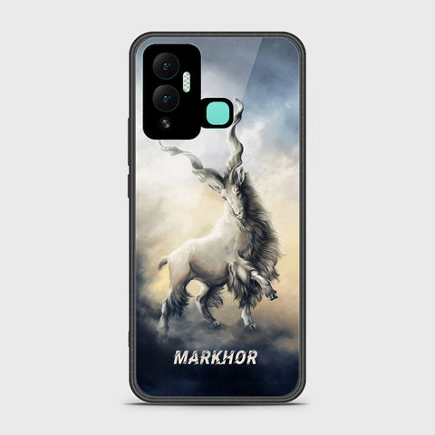 Infinix Hot 12i Cover - Markhor Series - HQ Ultra Shine Premium Infinity Glass Soft Silicon Borders Case