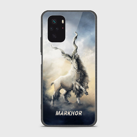 Xiaomi Redmi Note 10s Cover - Markhor Series - HQ Ultra Shine Premium Infinity Glass Soft Silicon Borders Case