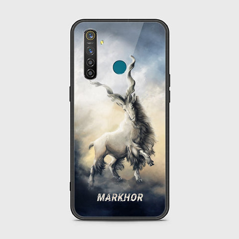 Realme 5 Pro Cover - Markhor Series - HQ Ultra Shine Premium Infinity Glass Soft Silicon Borders Case