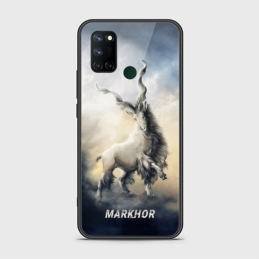 Realme 7i Cover - Markhor Series - HQ Ultra Shine Premium Infinity Glass Soft Silicon Borders Case (Fast Delivery)(U)