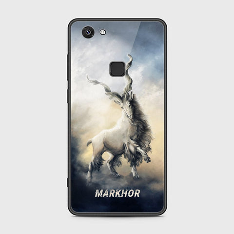 Vivo V7 Plus Cover - Markhor Series - HQ Ultra Shine Premium Infinity Glass Soft Silicon Borders Case