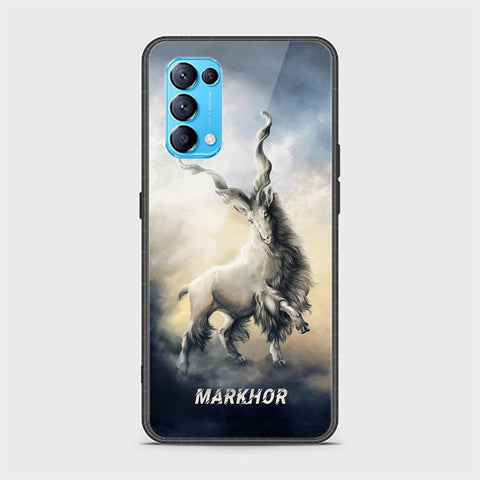 Oppo Reno 5 5G Cover - Markhor Series - HQ Ultra Shine Premium Infinity Glass Soft Silicon Borders Case