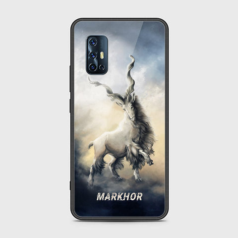 Vivo V17 Cover - Markhor Series - HQ Ultra Shine Premium Infinity Glass Soft Silicon Borders Case