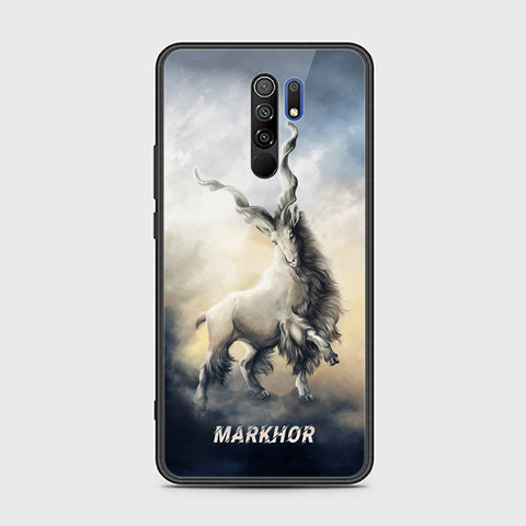 Xiaomi Redmi 9 Cover - Markhor Series - HQ Ultra Shine Premium Infinity Glass Soft Silicon Borders Case  G56