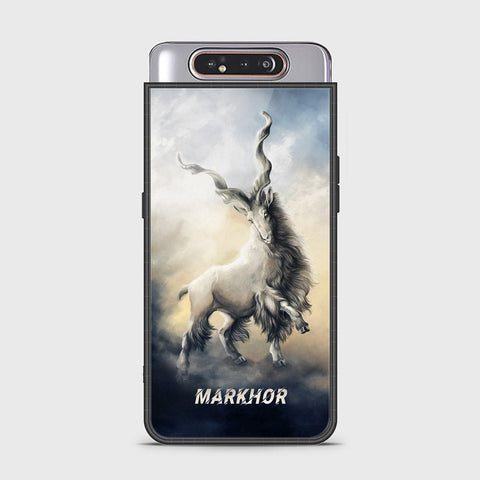 Samsung Galaxy A80 Cover - Markhor Series - HQ Ultra Shine Premium Infinity Glass Soft Silicon Borders Case