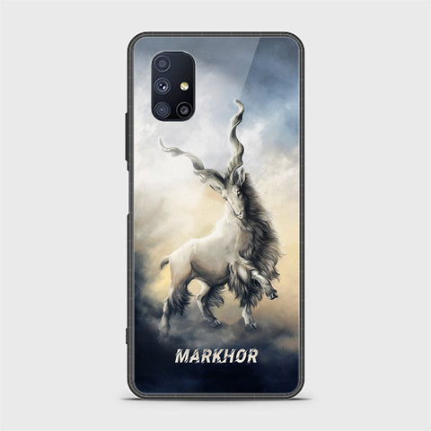 Samsung Galaxy M51 Cover - Markhor Series - HQ Ultra Shine Premium Infinity Glass Soft Silicon Borders Case