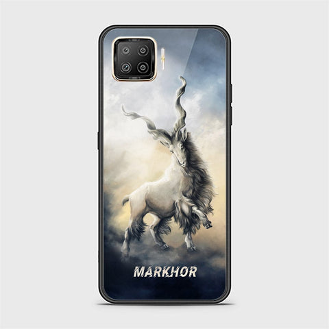 Oppo F17 Pro Cover - Markhor Series - HQ Ultra Shine Premium Infinity Glass Soft Silicon Borders Case