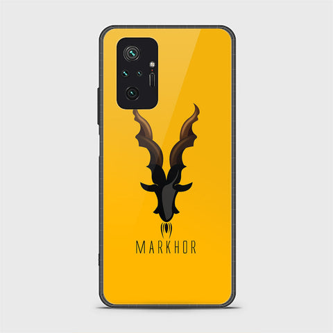 Xiaomi Redmi Note 10 Pro 4G Cover - Markhor Series - HQ Ultra Shine Premium Infinity Glass Soft Silicon Borders Case g31