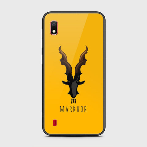 Samsung Galaxy A10 Cover - Markhor Series - HQ Ultra Shine Premium Infinity Glass Soft Silicon Borders Case