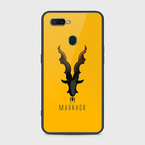 Oppo A5s Cover - Markhor Series - HQ Ultra Shine Premium Infinity Glass Soft Silicon Borders Case