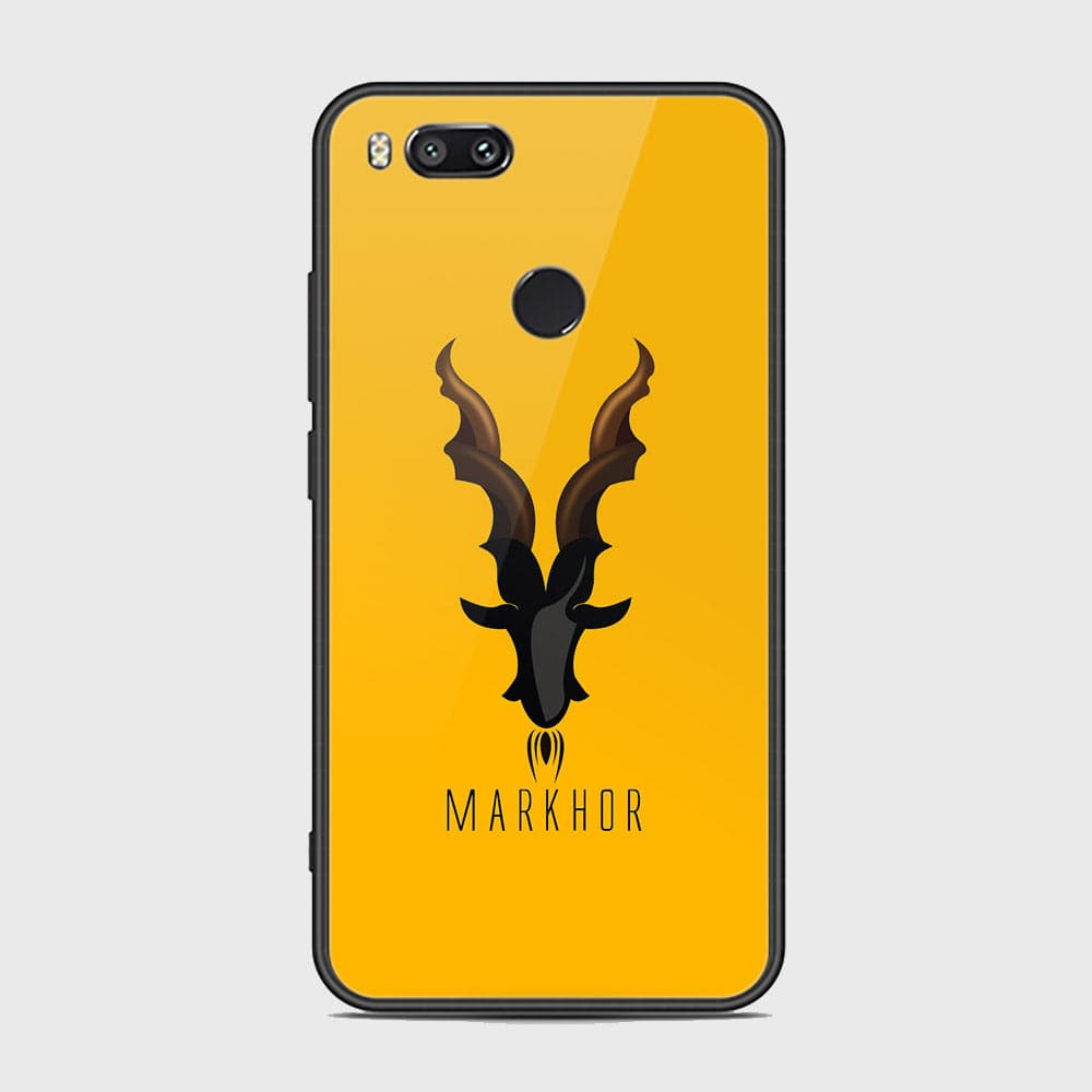 Xiaomi Mi A1 Cover - Markhor Series - HQ Ultra Shine Premium Infinity Glass Soft Silicon Borders Case