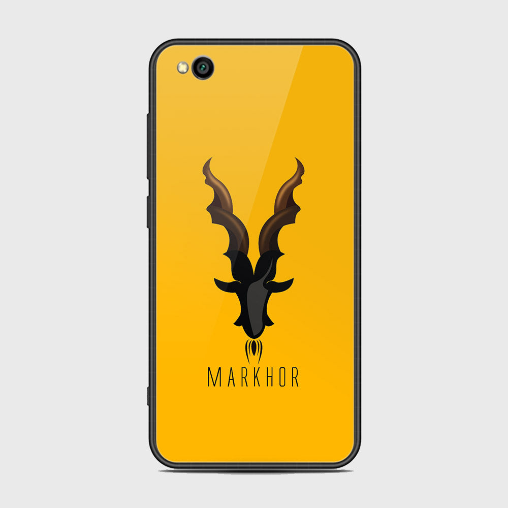 Xiaomi Redmi Go Cover - Markhor Series - HQ Ultra Shine Premium Infinity Glass Soft Silicon Borders Case