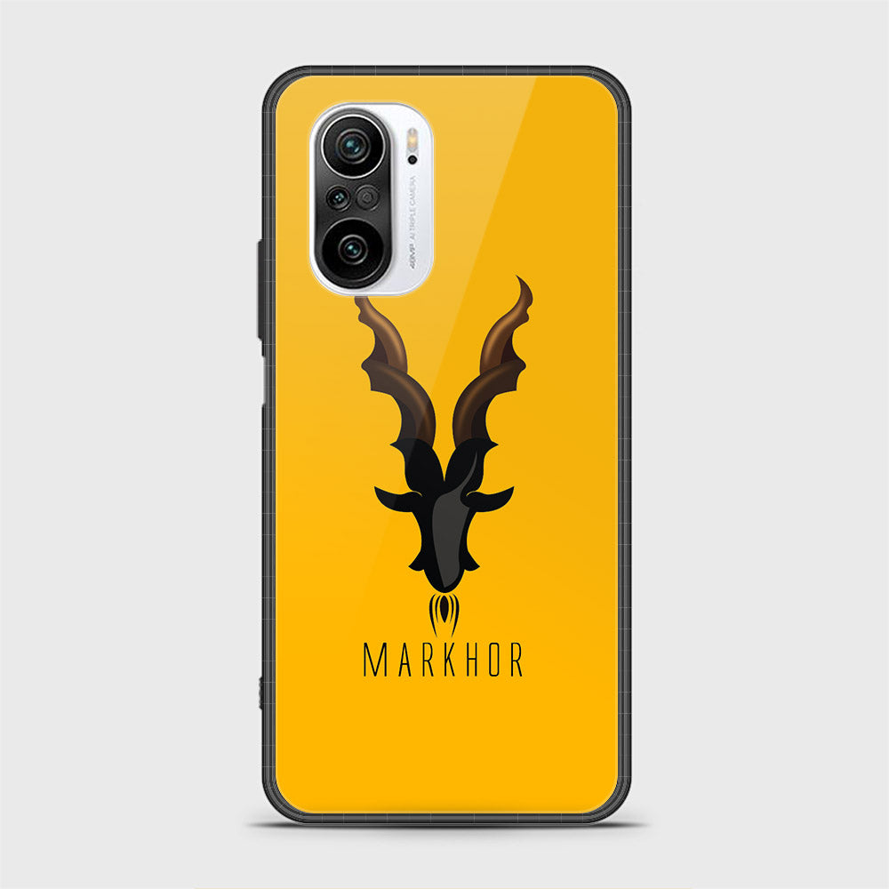 Xiaomi Redmi K40 Cover - Markhor Series - HQ Ultra Shine Premium Infinity Glass Soft Silicon Borders Case