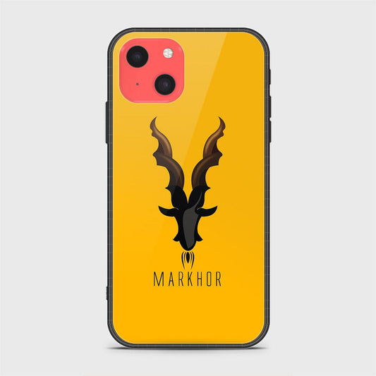 iPhone 13 Mini Cover - Markhor Series - HQ Ultra Shine Premium Infinity Glass Soft Silicon Borders Case